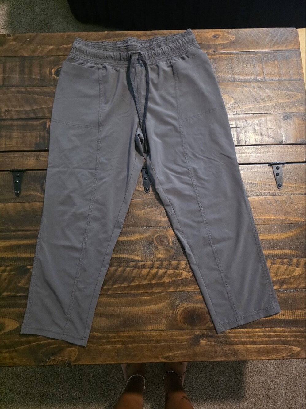 Prana Women's Gray Performance Crop Pants
